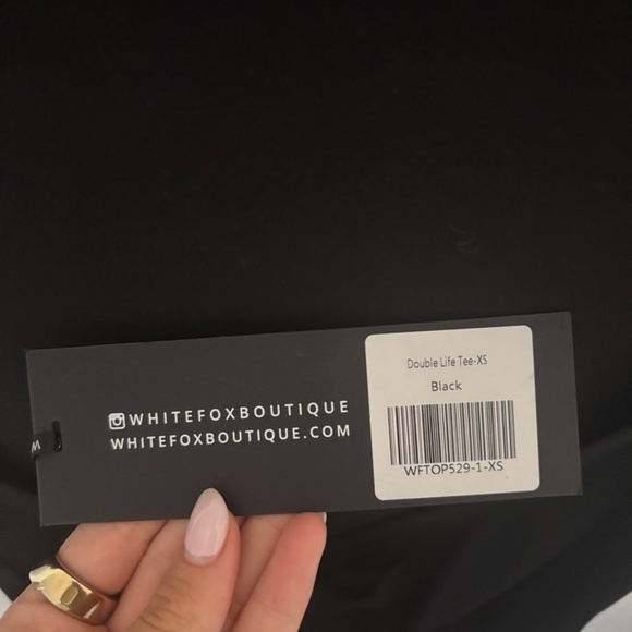 White Fox Boutique Backless Top - Picture 3 of 4